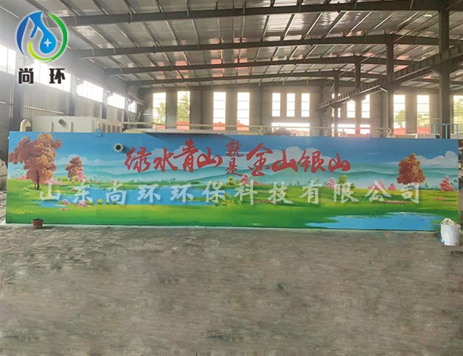 美麗鄉(xiāng)村建設一體化污水處理設備